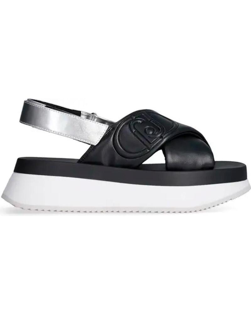 Sandali per Donna LIU JO SANDALIA VELCRO LIUJO NEGRO