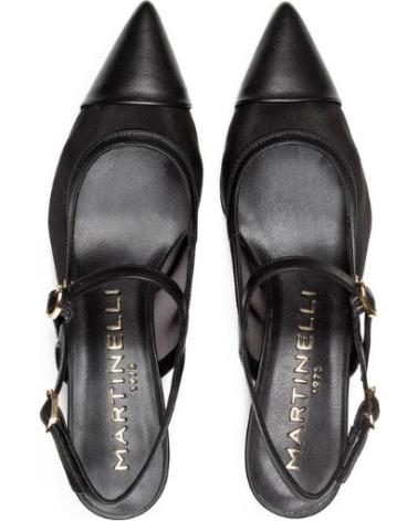 Schuhe für Damen MARTINELLI DESTALONADO GAETA TACON 3 CM NEGRO