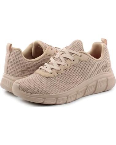 Sneaker-De-Mujer-SKECHERS-DEPORTIVO-BOBS-FLEX-BLANCO