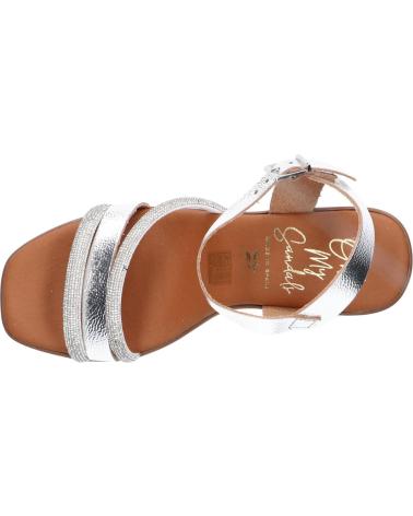 Sandalias de Mujer OH MY SANDALS 5591-DU31CO DUNA PLATA COMBI