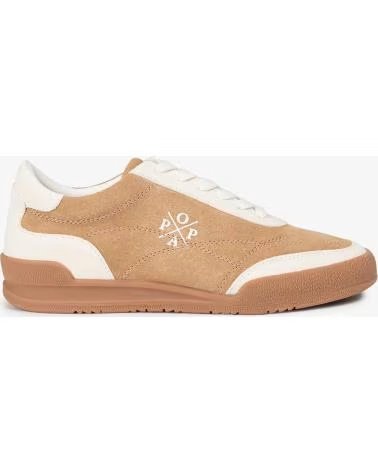 Scarpe sport per Donna POPA ZAPATILLA SHASTA SUEDE BEIGE MARRóN
