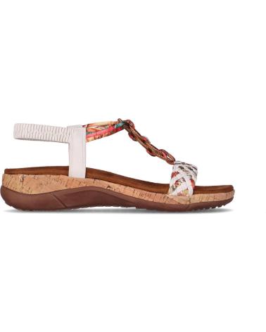 Sandálias de Mulher CHIKA10 SANDALIA CONFORT CON GOMAS ELASTICAS PARA MUJER RIG BLANCO