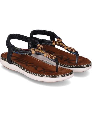 Sandálias de Mulher CHIKA10 CANELON MK 02 NEGRO-BLACK