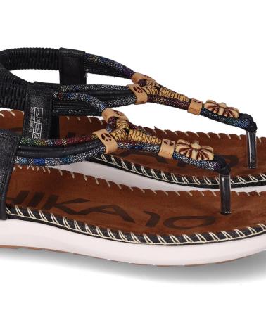 Sandálias de Mulher CHIKA10 CANELON MK 02 NEGRO-BLACK