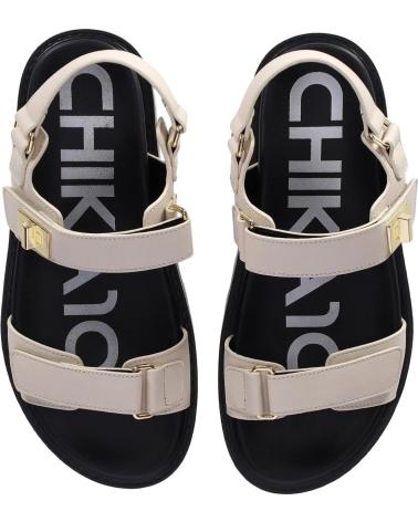 Sandalen für Damen CHIKA10 LATINA MK 02 BEIG-BEIGE