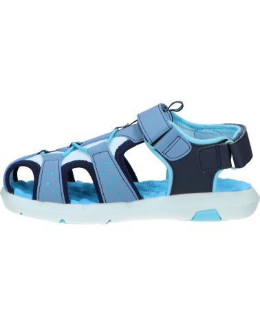 Sandalen für Junge KICKERS 1202300-30-0 JUMANGE PU NYLON 53 BLEU BLEU MARIN
