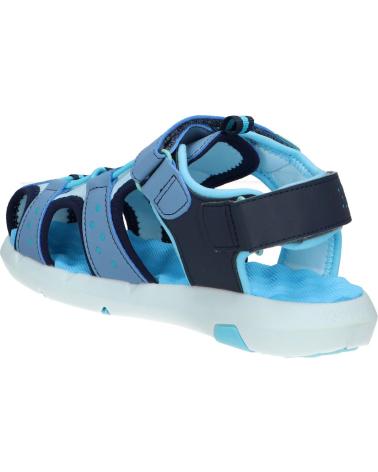 Sandalen für Junge KICKERS 1202300-30-0 JUMANGE PU NYLON 53 BLEU BLEU MARIN