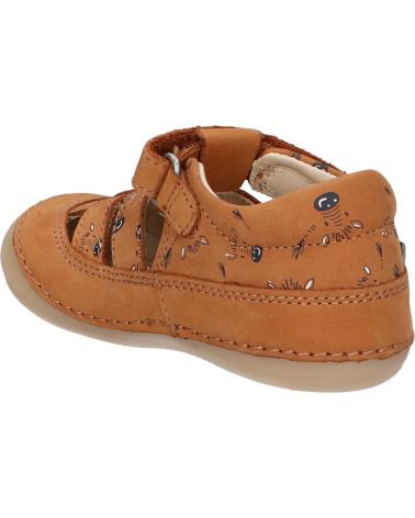 Sandali per Bambino KICKERS 1215020-10-0 KICK SUSHYK LT GOLF NUBUCKPRINT 116 CAMEL IMPRIME Z