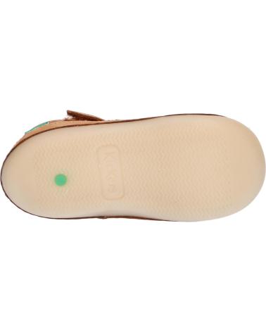 Sandali per Bambino KICKERS 1215020-10-0 KICK SUSHYK LT GOLF NUBUCKPRINT 116 CAMEL IMPRIME Z