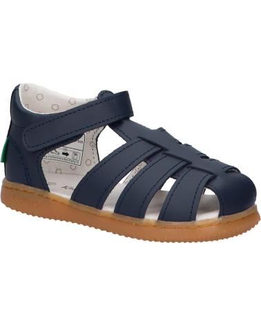 Sandalen für Mädchen und Junge KICKERS 1217855-10-0 KICK FLO ACTION LEATHER 10 MARINE