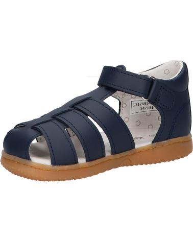 Sandalen für Mädchen und Junge KICKERS 1217855-10-0 KICK FLO ACTION LEATHER 10 MARINE
