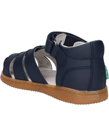 Sandalen für Mädchen und Junge KICKERS 1217855-10-0 KICK FLO ACTION LEATHER 10 MARINE