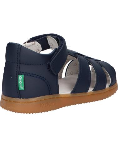 Sandalen für Mädchen und Junge KICKERS 1217855-10-0 KICK FLO ACTION LEATHER 10 MARINE