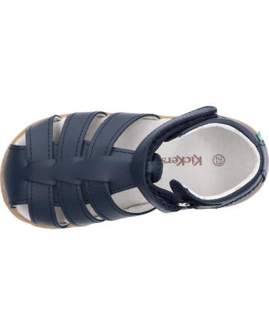 Sandalen für Mädchen und Junge KICKERS 1217855-10-0 KICK FLO ACTION LEATHER 10 MARINE