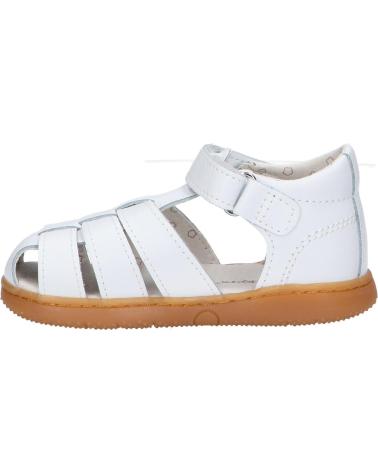 Sandalen für Mädchen und Junge KICKERS 1217856-10-0 KICK FLO ACTION LEATHER 3 BLANC