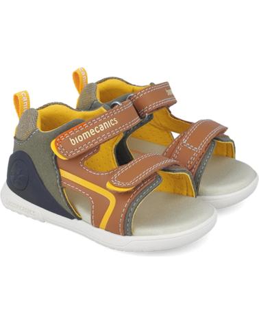Sandali per Bambino BIOMECANICS SANDALIAS PARA NINO 252146 BIOGATEO OPEN TOE CUEROB127