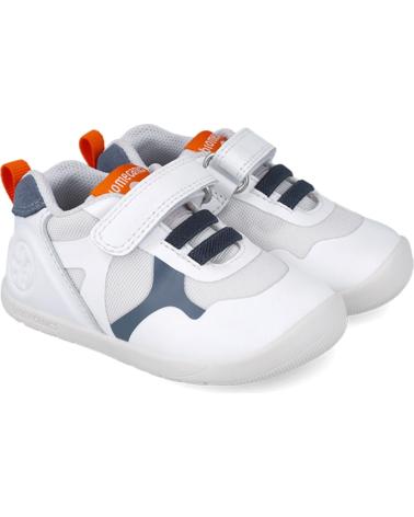 girl and boy Trainers BIOMECANICS DEPORTIVA 252163 SPORT REJILLA BLANCOINDIGOB834
