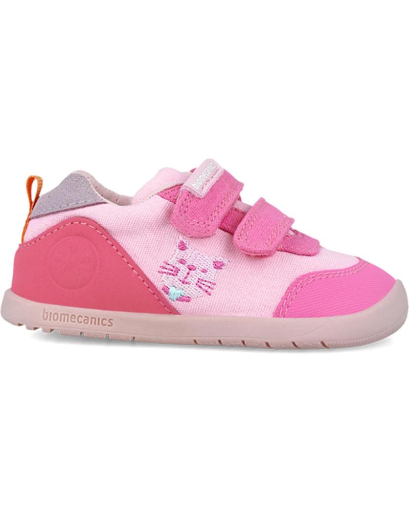 Deportivas de Niña BIOMECANICS DEPORTIVAS PARA CHICA 252190 GATITOS LONA ROSAA032