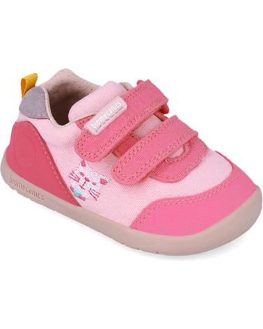 Deportivas de Niña BIOMECANICS DEPORTIVAS PARA CHICA 252190 GATITOS LONA ROSAA032
