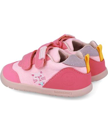 Deportivas de Niña BIOMECANICS DEPORTIVAS PARA CHICA 252190 GATITOS LONA ROSAA032