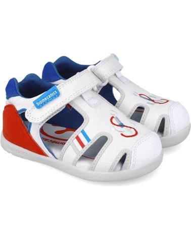 Sandalias de Niño BIOMECANICS SANDALIA RESPETUOSA PARA NINO 252199 ANCLA BLANCOB050