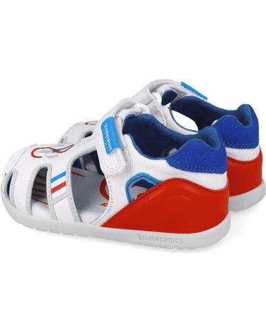 Sandalias de Niño BIOMECANICS SANDALIA RESPETUOSA PARA NINO 252199 ANCLA BLANCOB050