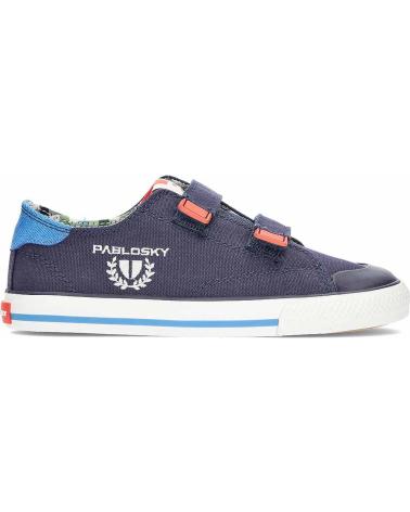 Deportivas de Niño PABLOSKY ZAPATILLAS BAREFOOT DE LONA 980920 MARINO