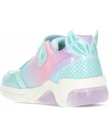 Deportivas de Niña GEOX ZAPATILLAS CON LUZ PARA NINA FADINLIGHT J55M4B WATERSEALILAC