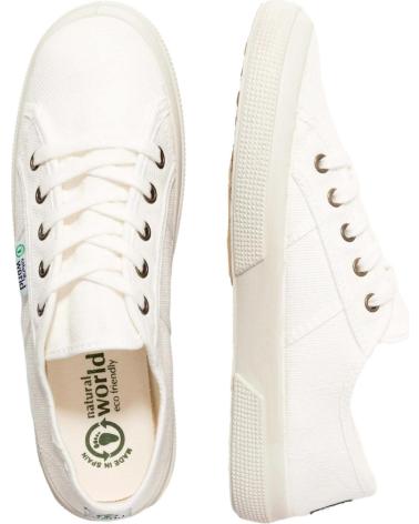 Sneaker für Damen und Herren und Mädchen und Junge NATURAL WORLD 50-OLD BLOSSOM-BASKET ENZIM BLANCO