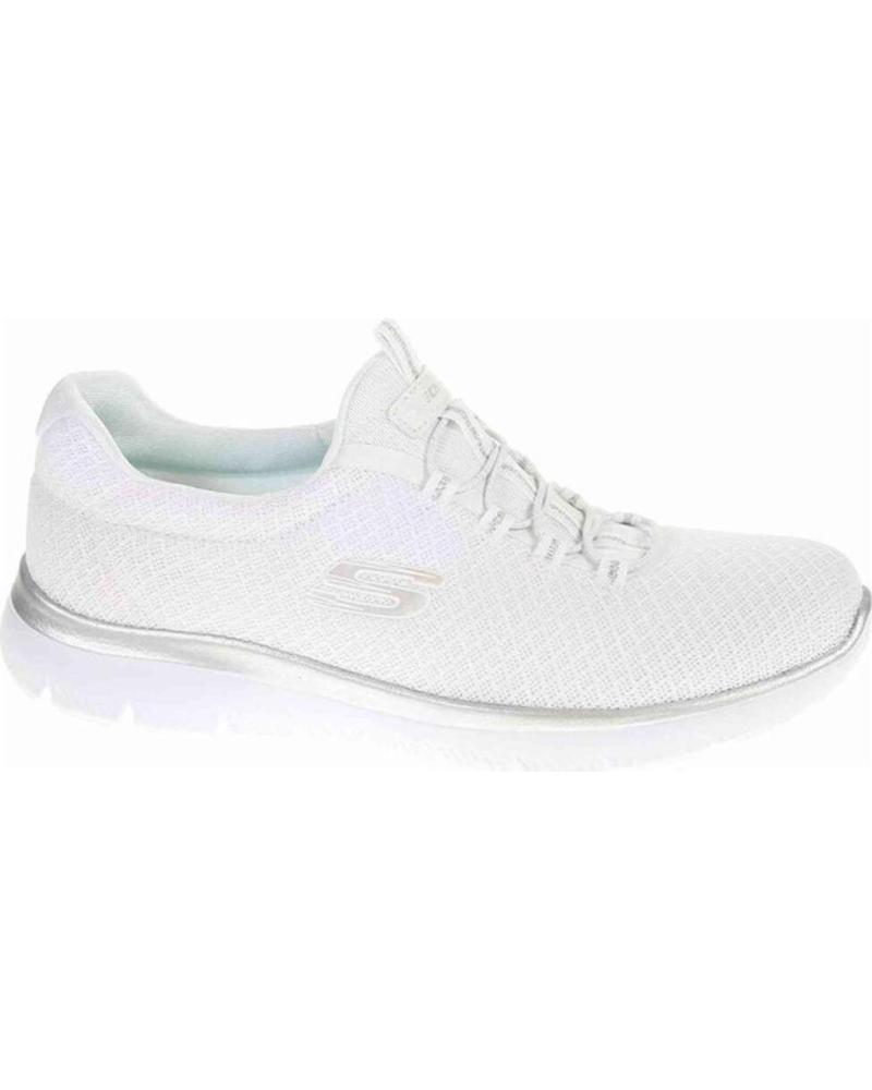 Sneaker für Damen SKECHERS ZAPATILLAS SUMMITS PARA MUJER EN COLOR BLANCO