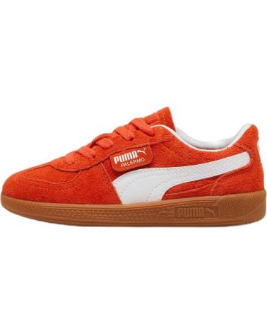 Sportivo-De-Niña-PUMA-ZAPATILLAS-PALERMO-PS-PARA-NINOS-UNISEX-EN-COLOR-NARANJA