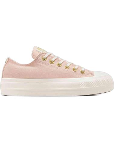 Sportif pour Femme CONVERSE ZAPATILLAS CHUCK TAYLOR ALL STAR LIFT PARA MUJER EN COLOR RO ROSA