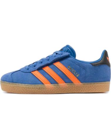 Deportivas de Niña y Niño ADIDAS ZAPATILLAS GAZELLE CF PARA NINOS EN COLOR AZUL
