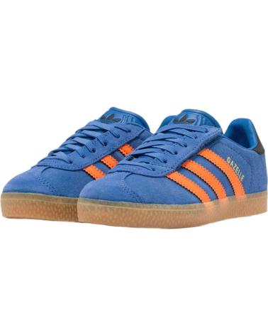 Deportivas de Niña y Niño ADIDAS ZAPATILLAS GAZELLE CF PARA NINOS EN COLOR AZUL