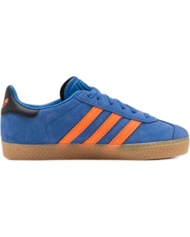 Deportivas de Niña y Niño ADIDAS ZAPATILLAS GAZELLE CF PARA NINOS EN COLOR AZUL