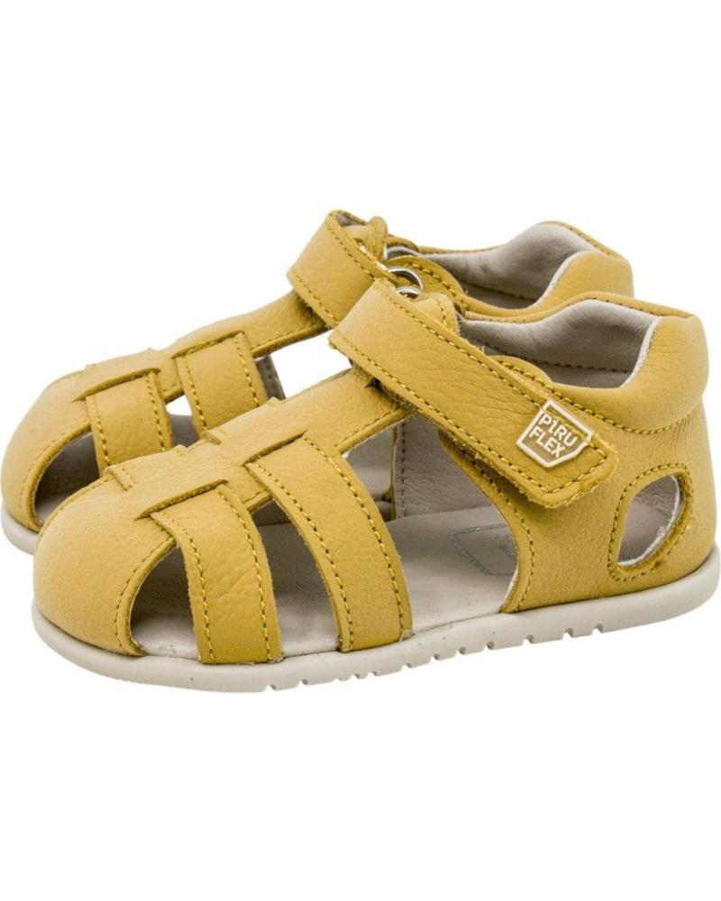 Sandali per Bambino PIRUFIN SANDALIAS PIRUFLEX MOSTAZA