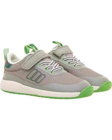 boy Trainers MTNG ZAPATILLAS DE DEPORTE MUSTANG GRIS Y VERDE