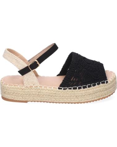 Sandali per Donna PUNTOSALAO SANDALIAS PLANAS EN YUTE PALA TRENZADA ABIERTA PARA MUJER CO VARIOS COLORES