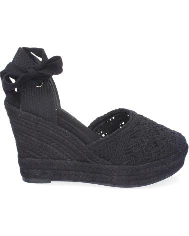 Sandali per Donna PUNTOSALAO SANDALIAS DE CUNA EN YUTE PARA MUJER PALA CROCHET COLOR NEGR VARIOS COLORES