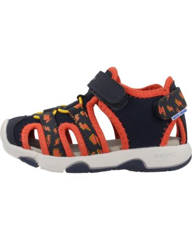 Sandali per Bambino GEOX SANDALIAS NINO MODELO B S MULTY B B COLOR AZUL C0659