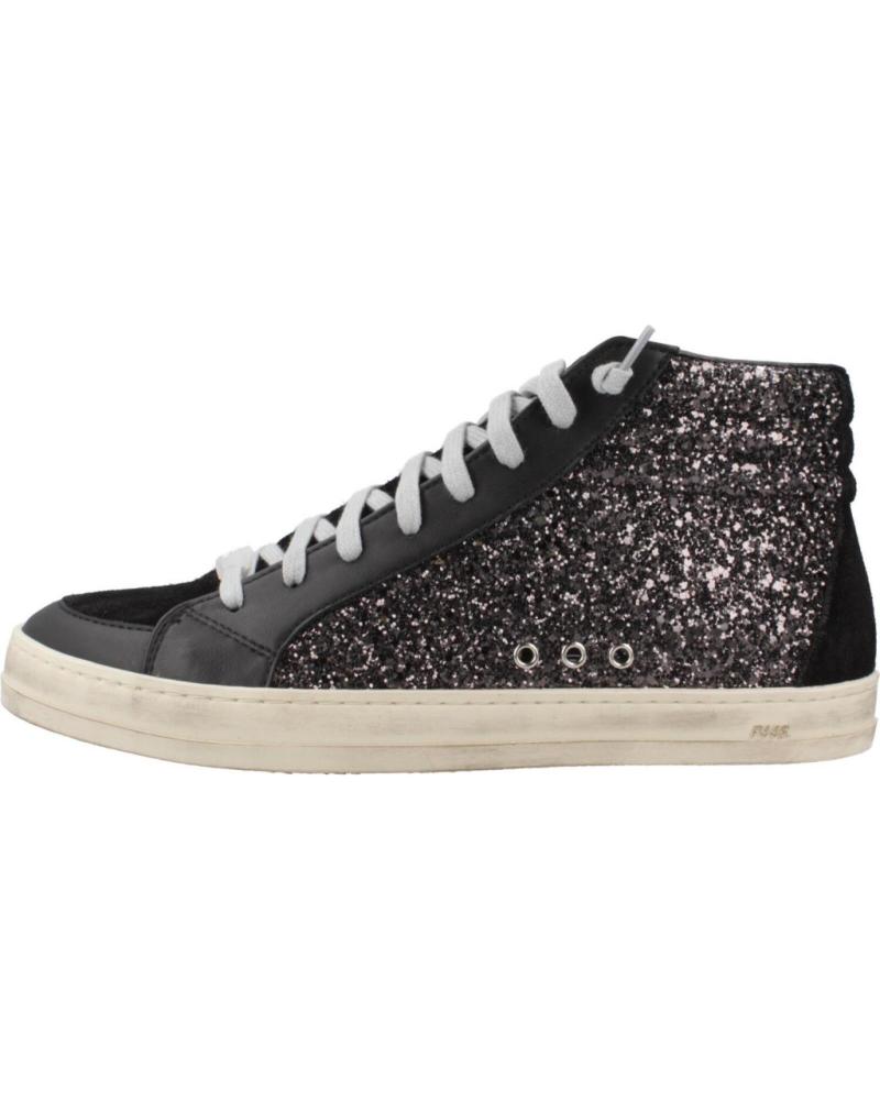 Sportivo per Donna P448 ZAPATILLAS MUJER MODELO SKATEW COLOR NEGRO BLCKGN