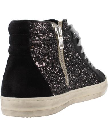 Sportivo per Donna P448 ZAPATILLAS MUJER MODELO SKATEW COLOR NEGRO BLCKGN