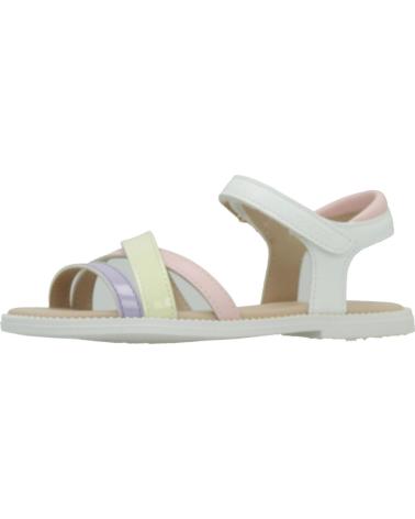 Sandalen für Mädchen GEOX SANDALIAS NINA MODELO J5235D 000BC J COLOR BLANCO C0761