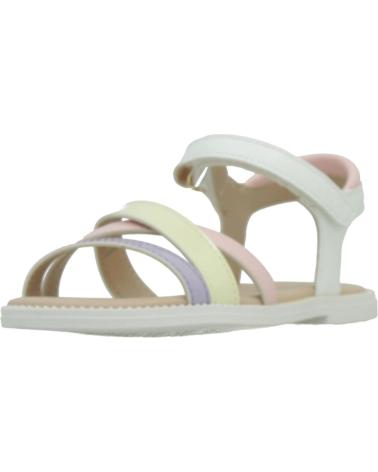 Sandalen für Mädchen GEOX SANDALIAS NINA MODELO J5235D 000BC J COLOR BLANCO C0761