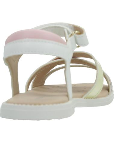 Sandalen für Mädchen GEOX SANDALIAS NINA MODELO J5235D 000BC J COLOR BLANCO C0761
