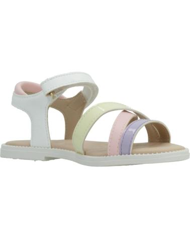 Sandalen für Mädchen GEOX SANDALIAS NINA MODELO J5235D 000BC J COLOR BLANCO C0761