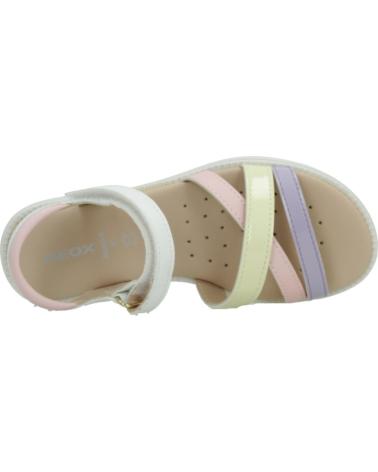 Sandalen für Mädchen GEOX SANDALIAS NINA MODELO J5235D 000BC J COLOR BLANCO C0761