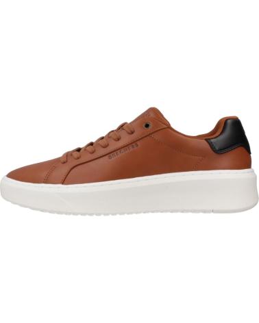 Esportes  de Homem SKECHERS SNEAKERS COURT BREAK-SUIT SNEAKER HOMBRE CUERO MARRóN