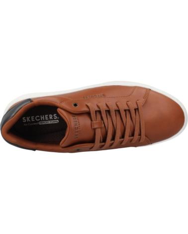 Esportes  de Homem SKECHERS SNEAKERS COURT BREAK-SUIT SNEAKER HOMBRE CUERO MARRóN