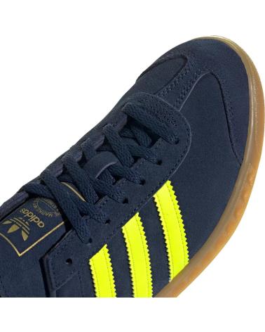 Sportivo per Donna ADIDAS HAMBURG WOMAN JS0678 NIGHT INDIGO - SOLAR YELLOW - GOLD META NAVY